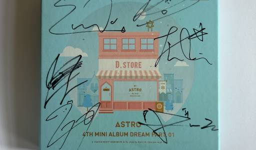 ASTRO SIGNED 4TH MINI ALBUM 'DREAM PART. 01' - DAY VERSION (V1)